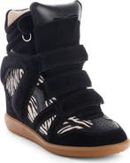 Isabel Marant Bekett High Top Wedge Sneaker