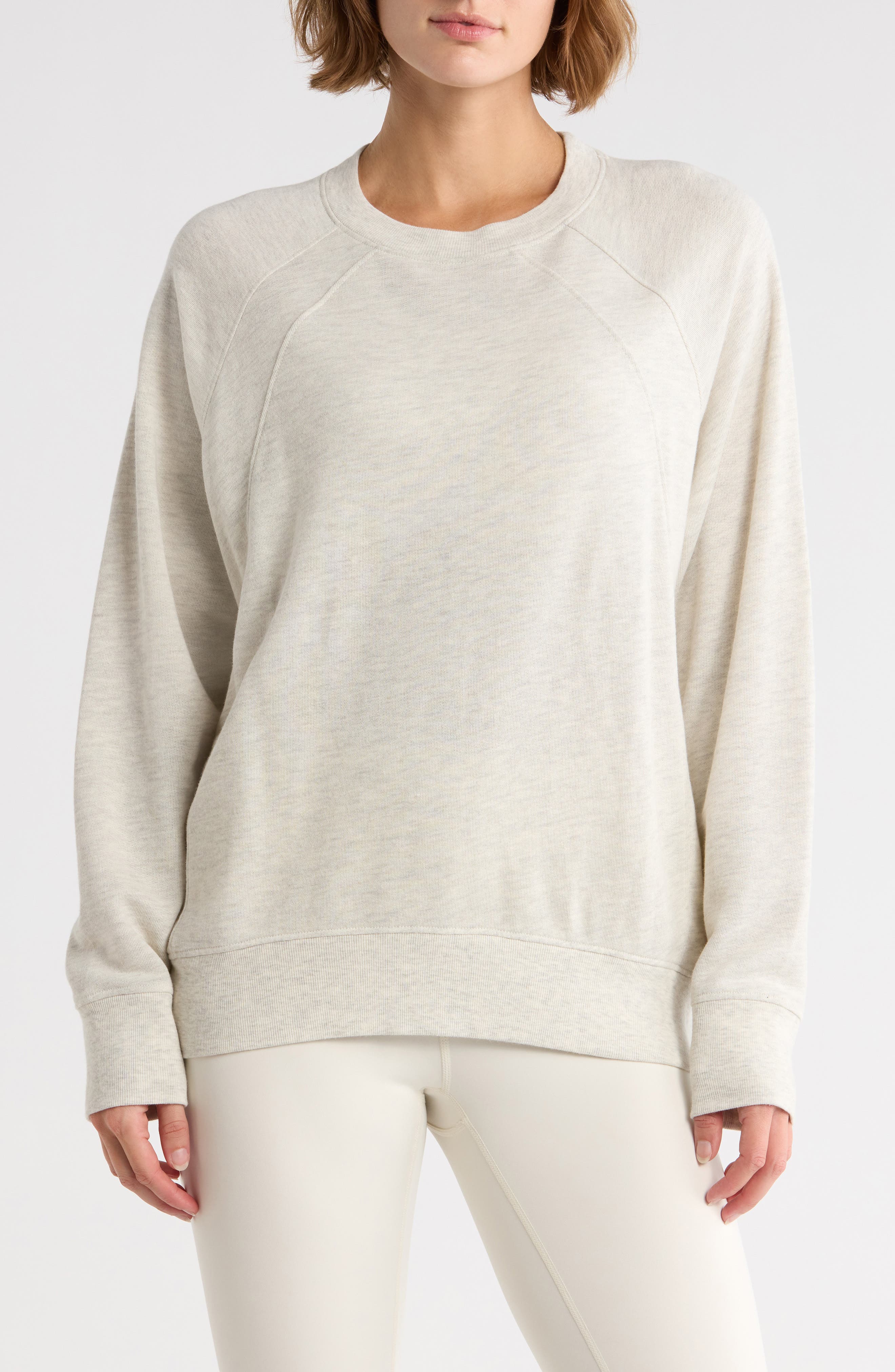 IVORY GREY HEATHER
