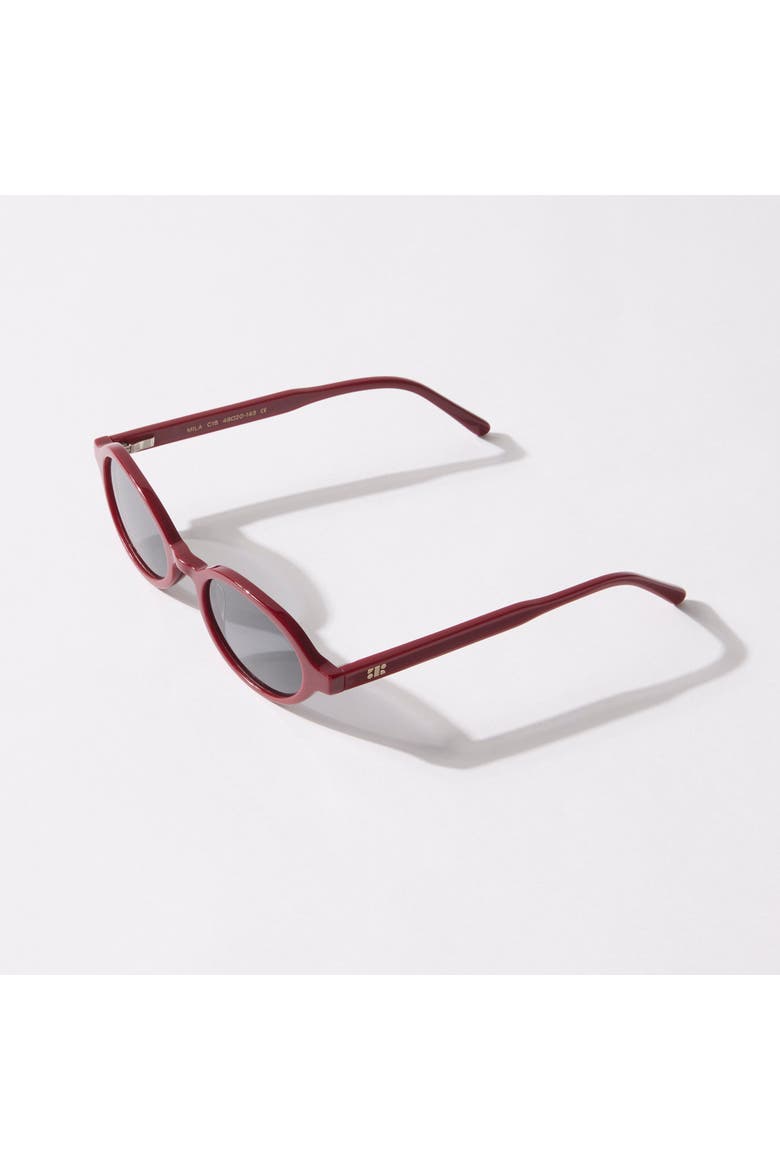 Mila Sunglasses, Alternate, color, Red