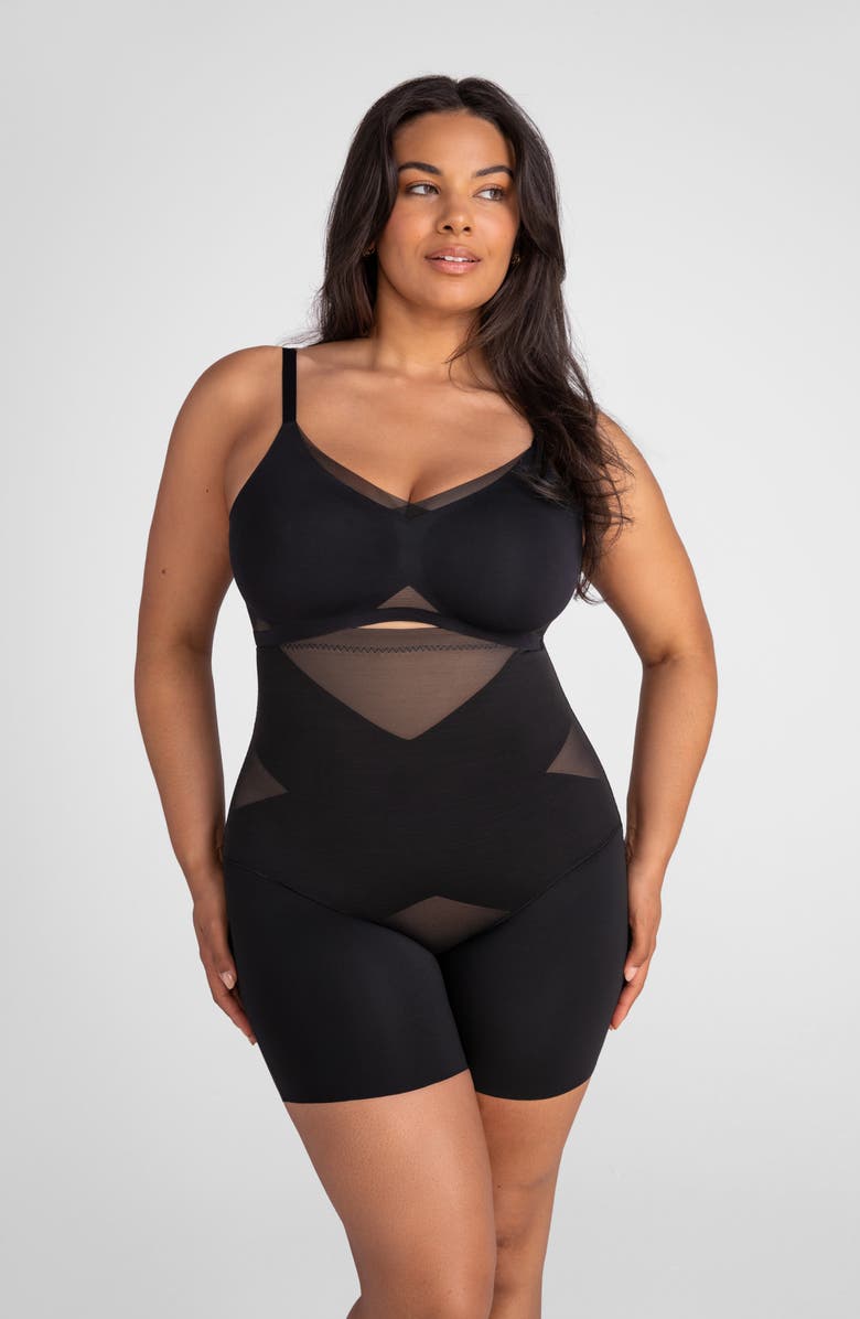 Honeylove SuperPower Girl Shorts, Alternate, color, Runway