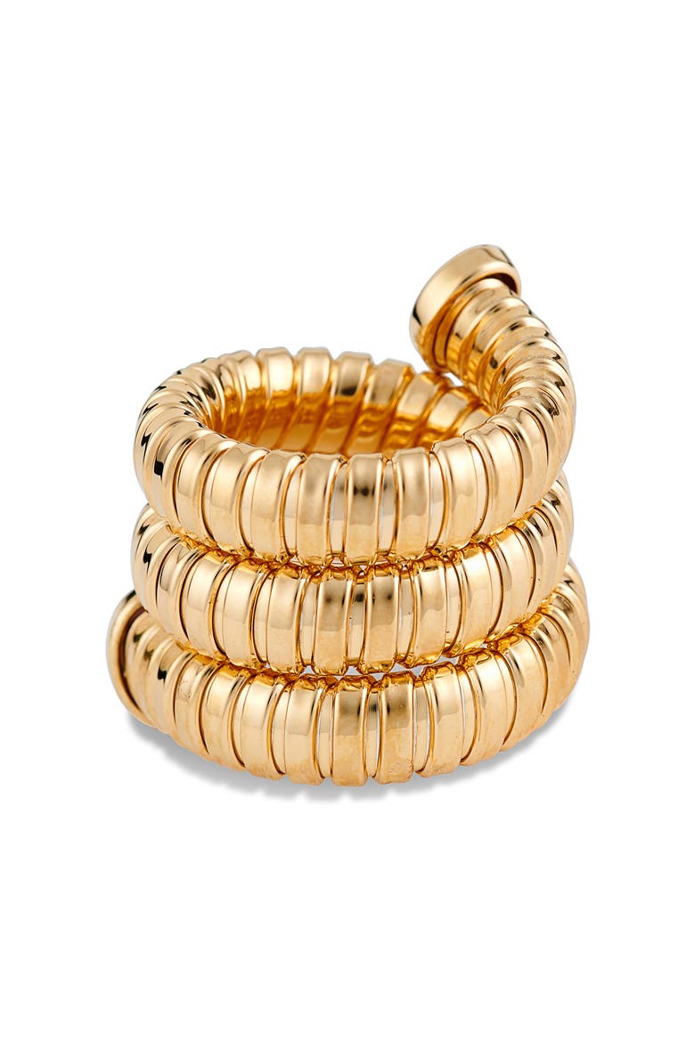 Gaia Triple Twist Ring, Alternate, color, YELLOW GOLD
