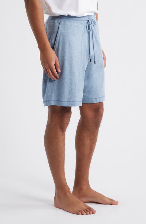 Daniel Buchler Stretch Cotton & Modal Drawstring Pajama Shorts