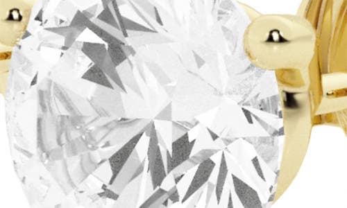 Badgley Mischka Collection Round Cut Lab Created Diamond Stud Earrings In 1.5 Ctw Yellow Gold