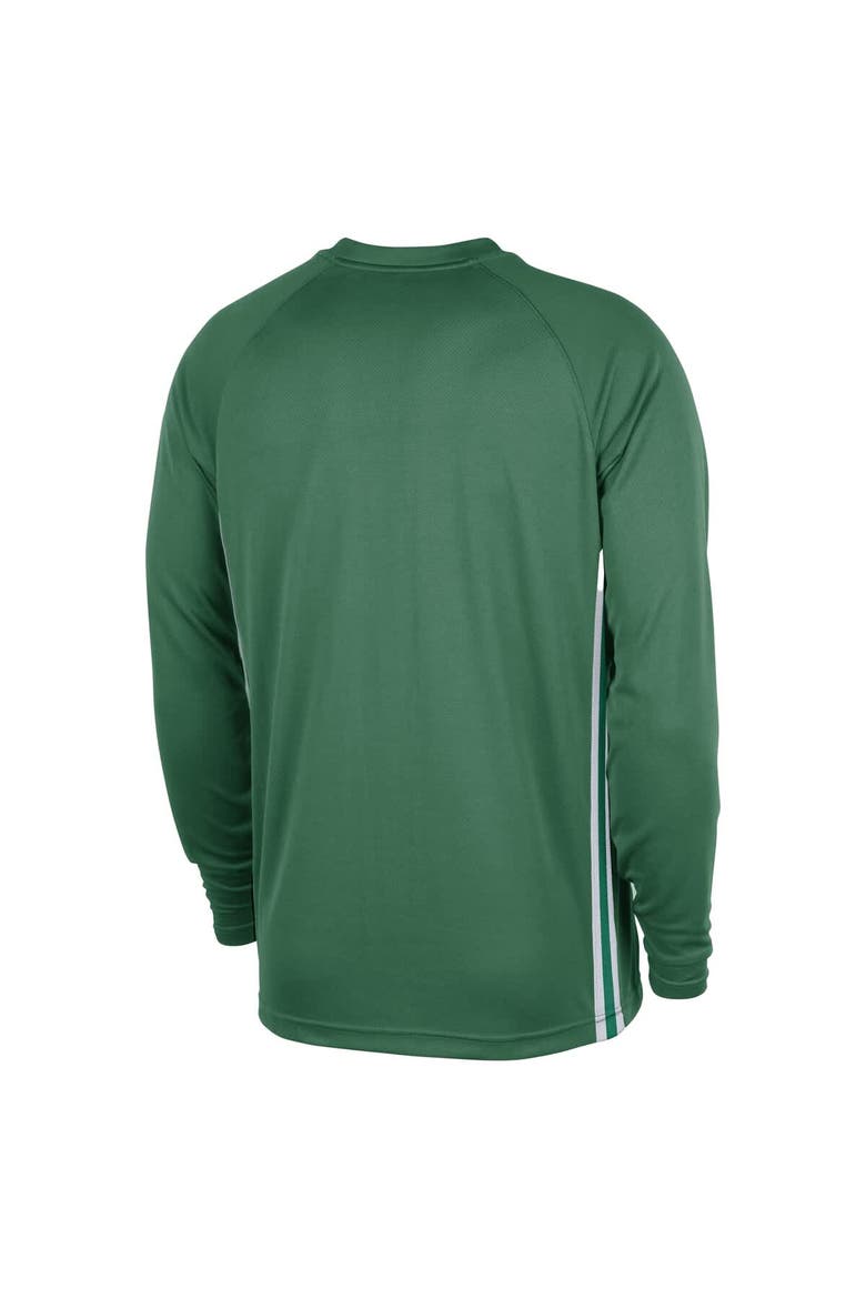 Men's Nike Kelly Green Boston Celtics 2025/26 Authentic Pre-Game Legend Dri-FIT Long Sleeve Shooting Shirt, Alternate, color, Kelly Green
