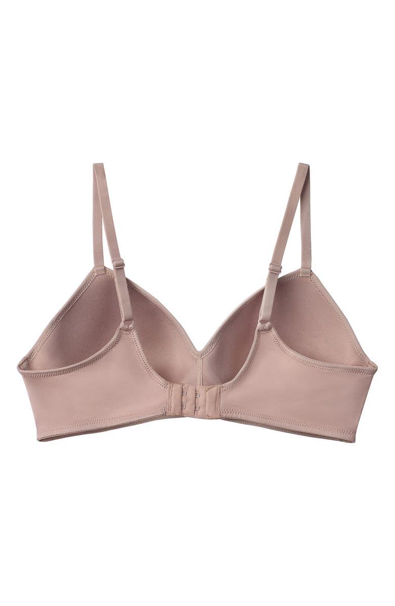 HALSTON 2-Pack Modern Micro Wire Free T-Shirt Bras, Alternate, color, Bpmk/ Pbgry