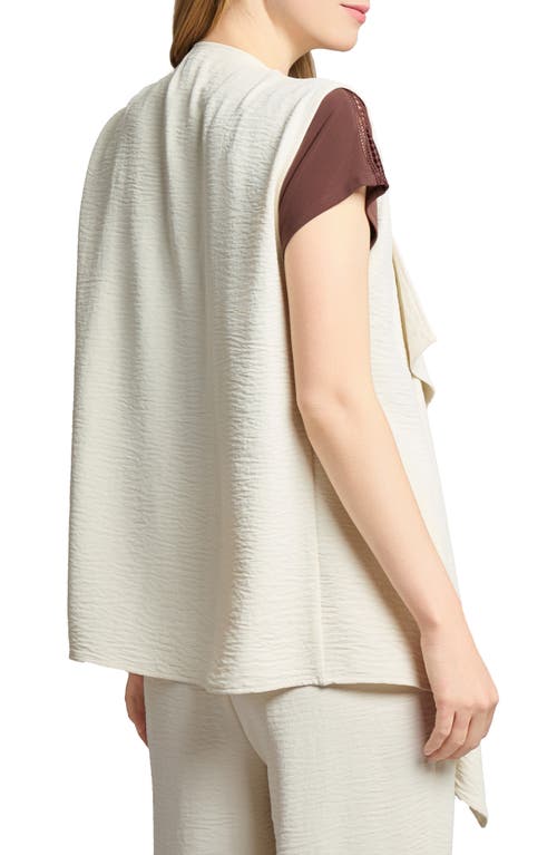 Jones New York Cascade Open Front Vest