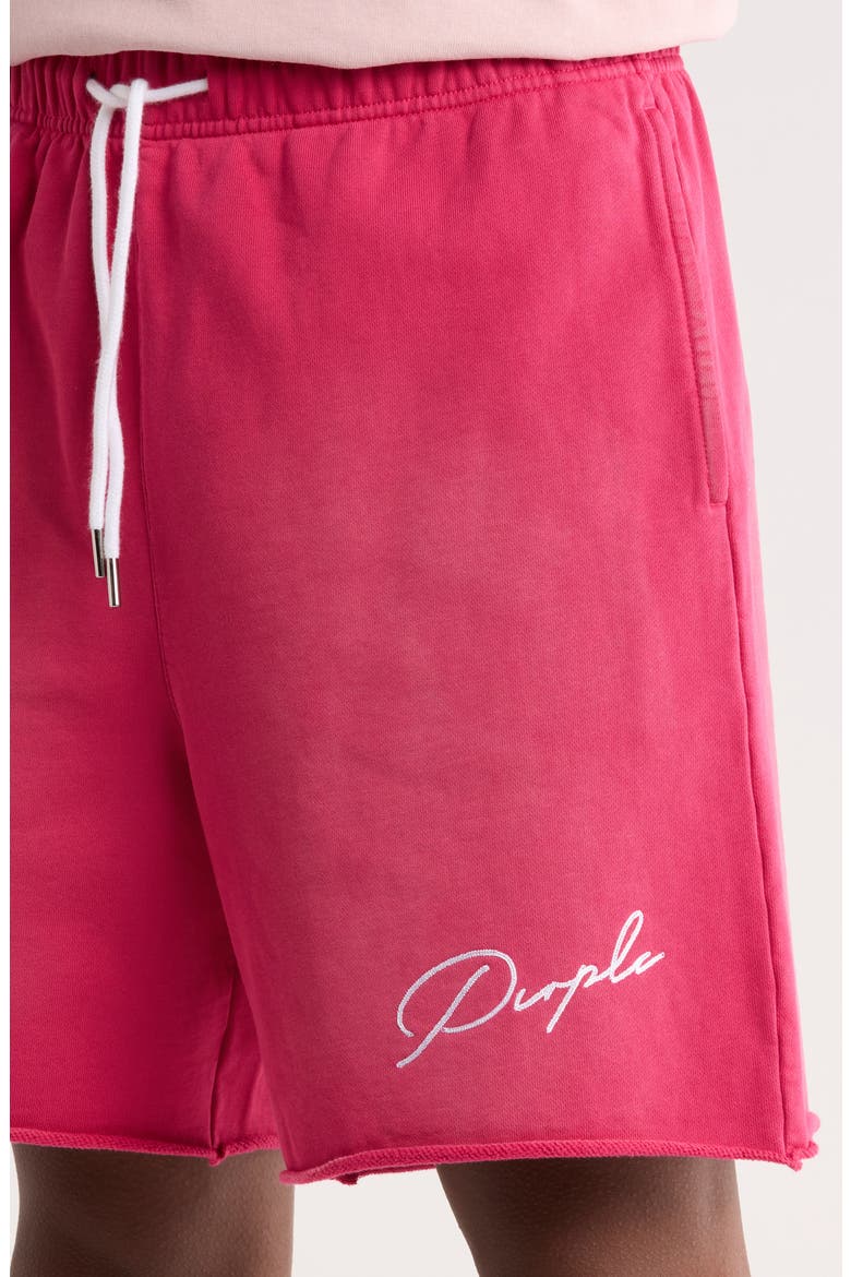 Signature Midweight Fleece Sweat Shorts, Alternate, color, RED