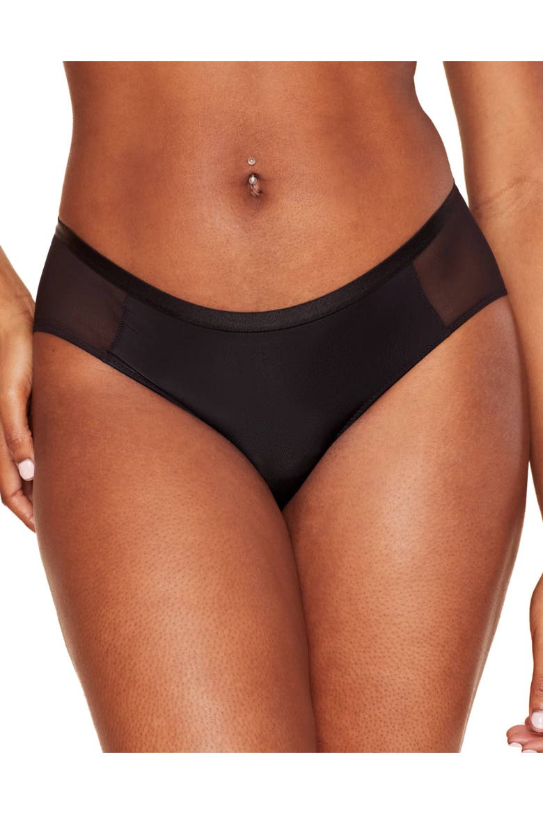 Elora Bikini Panties, Main, color, Black