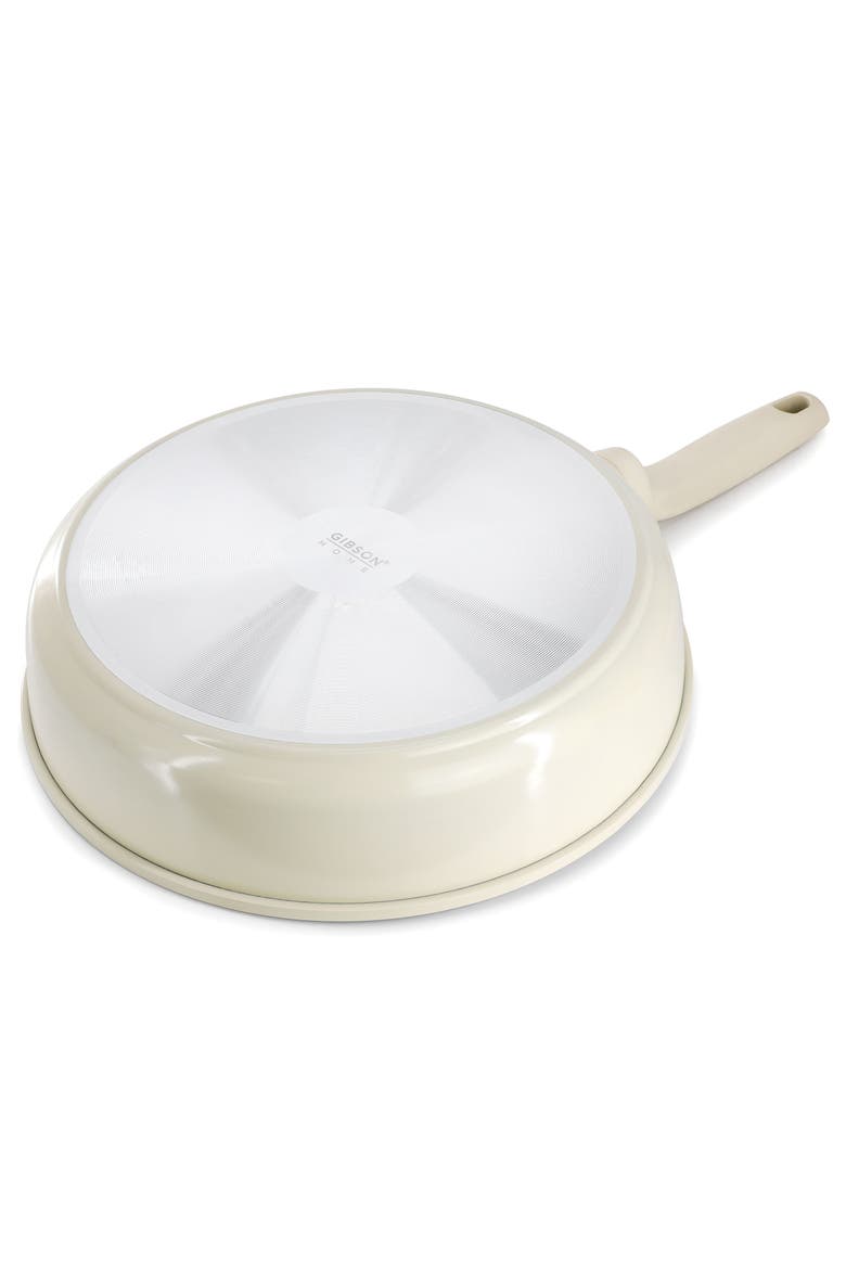 11 Inch 4 Quart Ceramic Nonstick Aluminum Saute Pan, Alternate, color, Silver