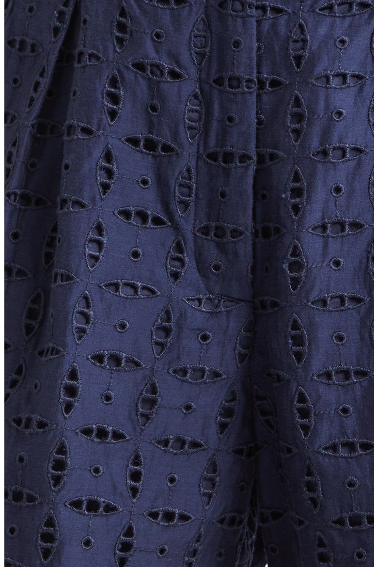 Boswell Eyelet Lace Shorts, Alternate, color, NAVY