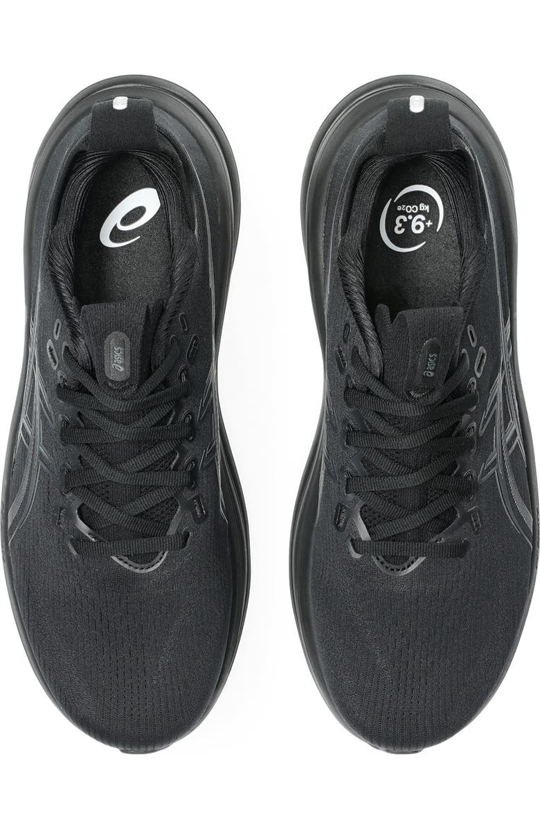 ASICS<sup>®</sup> GEL-NIMBUS<sup>®</sup> 28 Running Shoe, Alternate, color, Black/Graphite Grey