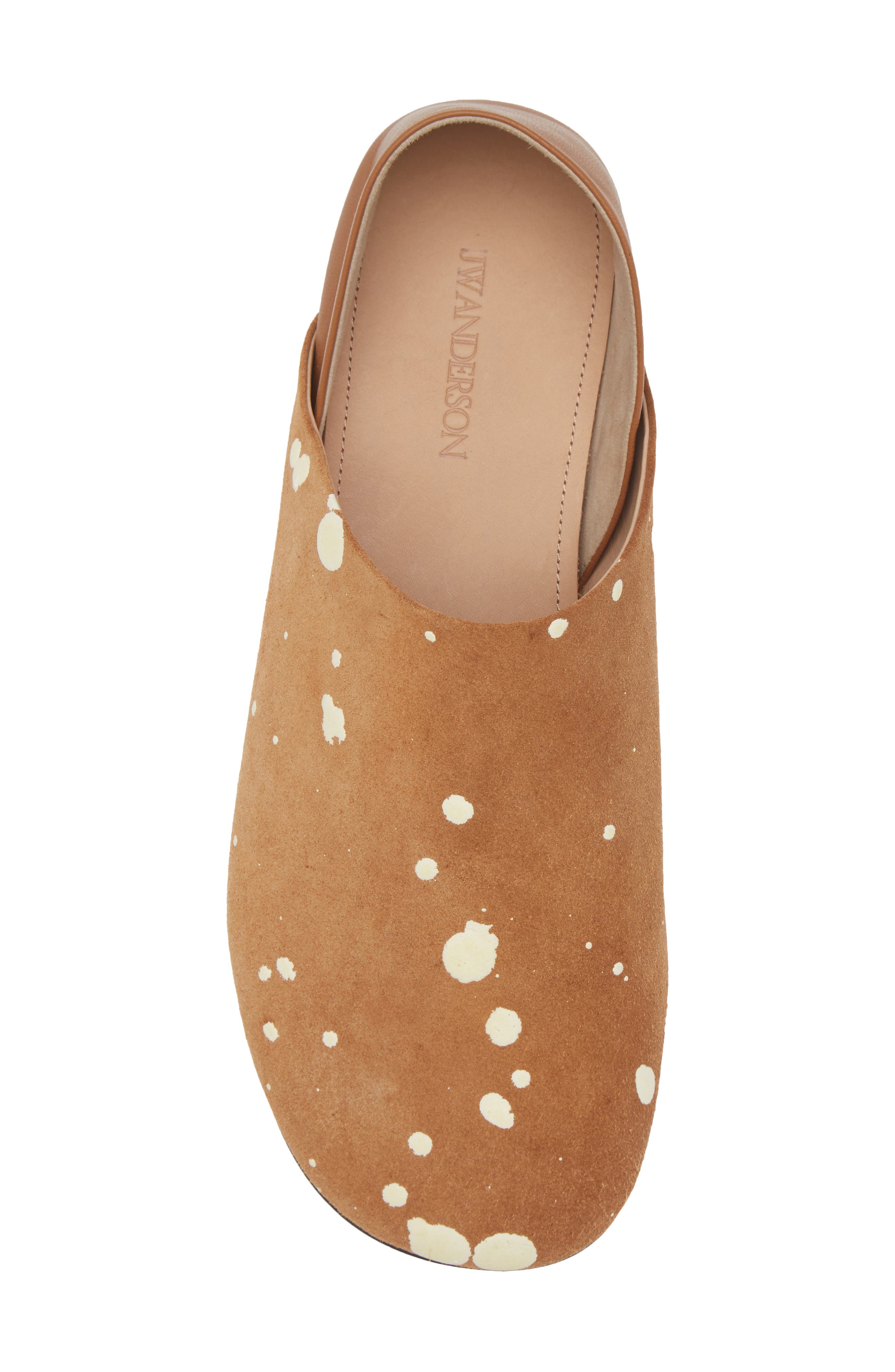 JW Anderson Babouche Flat, Alternate, color, 753 Tan/ Cream