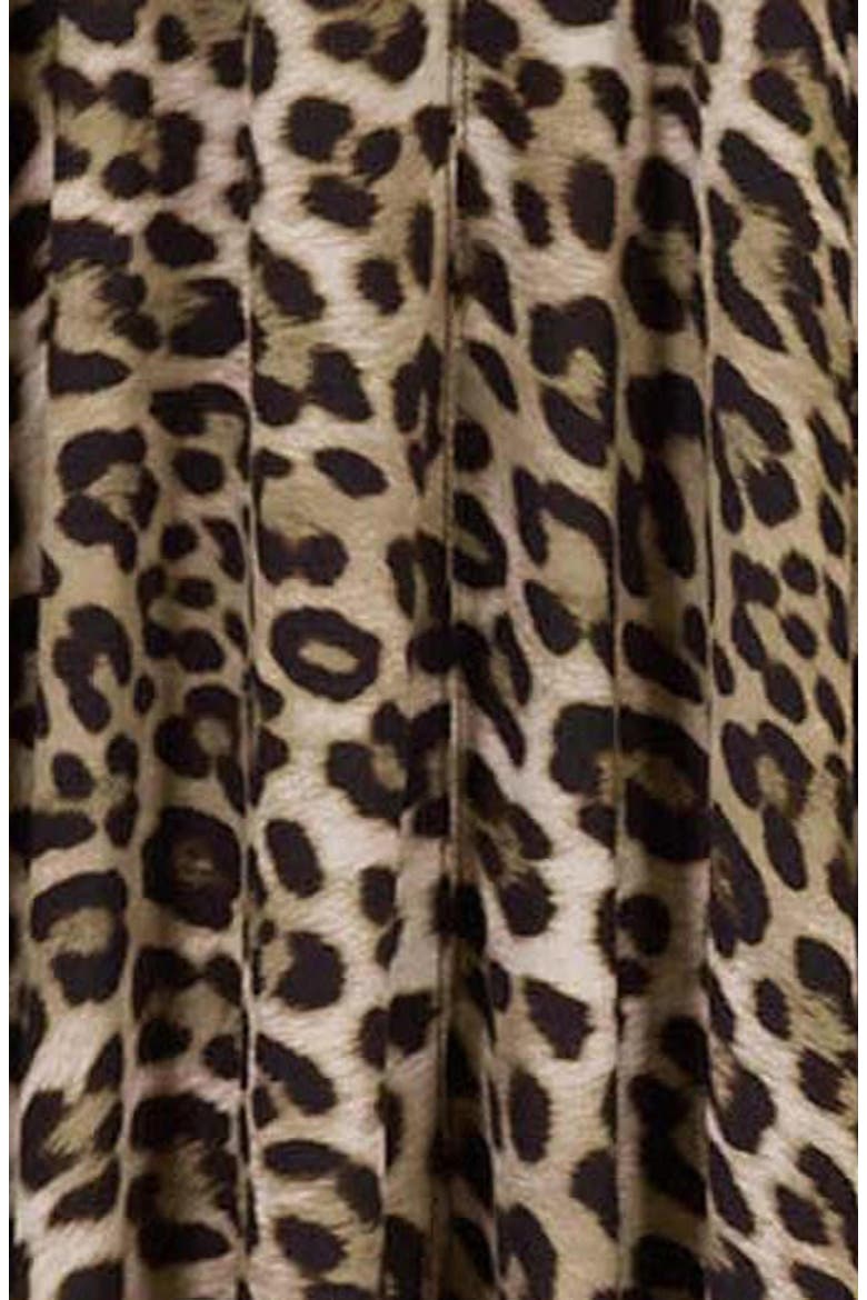 Leopard Womens Kaftan, Alternate, color, LEOPARD BROWN