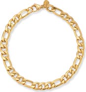 Yield of Men Men's 7mm Figaro Chain Bracelet
