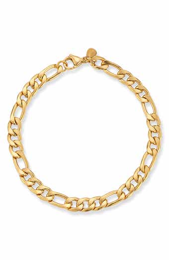 Yield of Men Men's 7mm Figaro Chain Bracelet