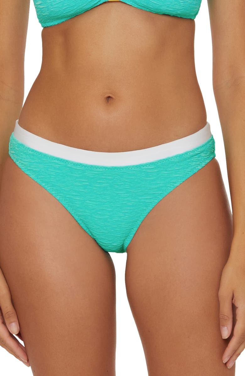 Trina Turk Indio Banded Swim Bottoms, Main, color, 