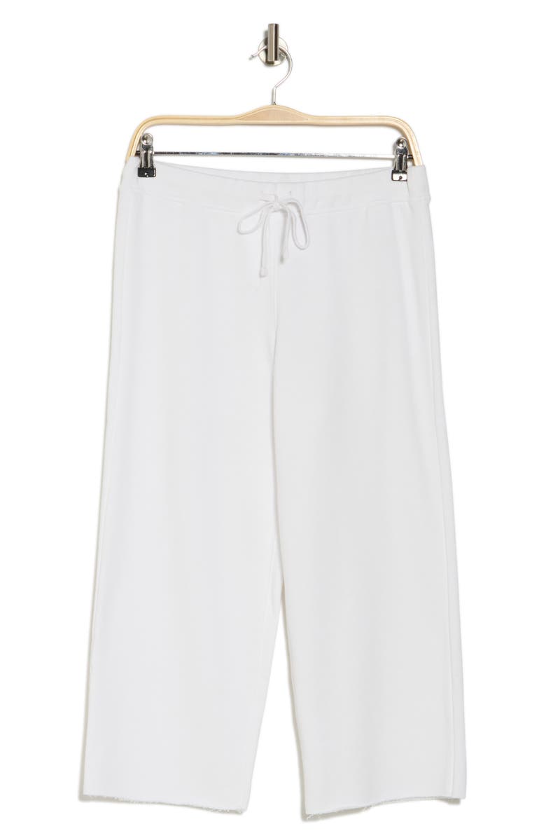 Splendid Carrie Ankle Crop Wide Leg Terry Pants, Alternate, color,