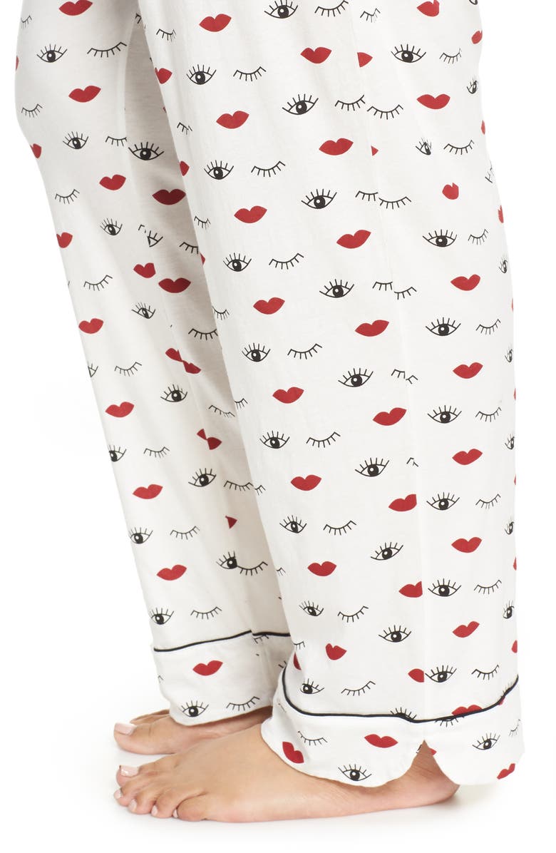 PJ Salvage Give Love Pajamas, Alternate, color, 