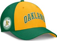 Nike Men's Nike Green/Gold Oakland Athletics Rise Swoosh Performance Flex Hat