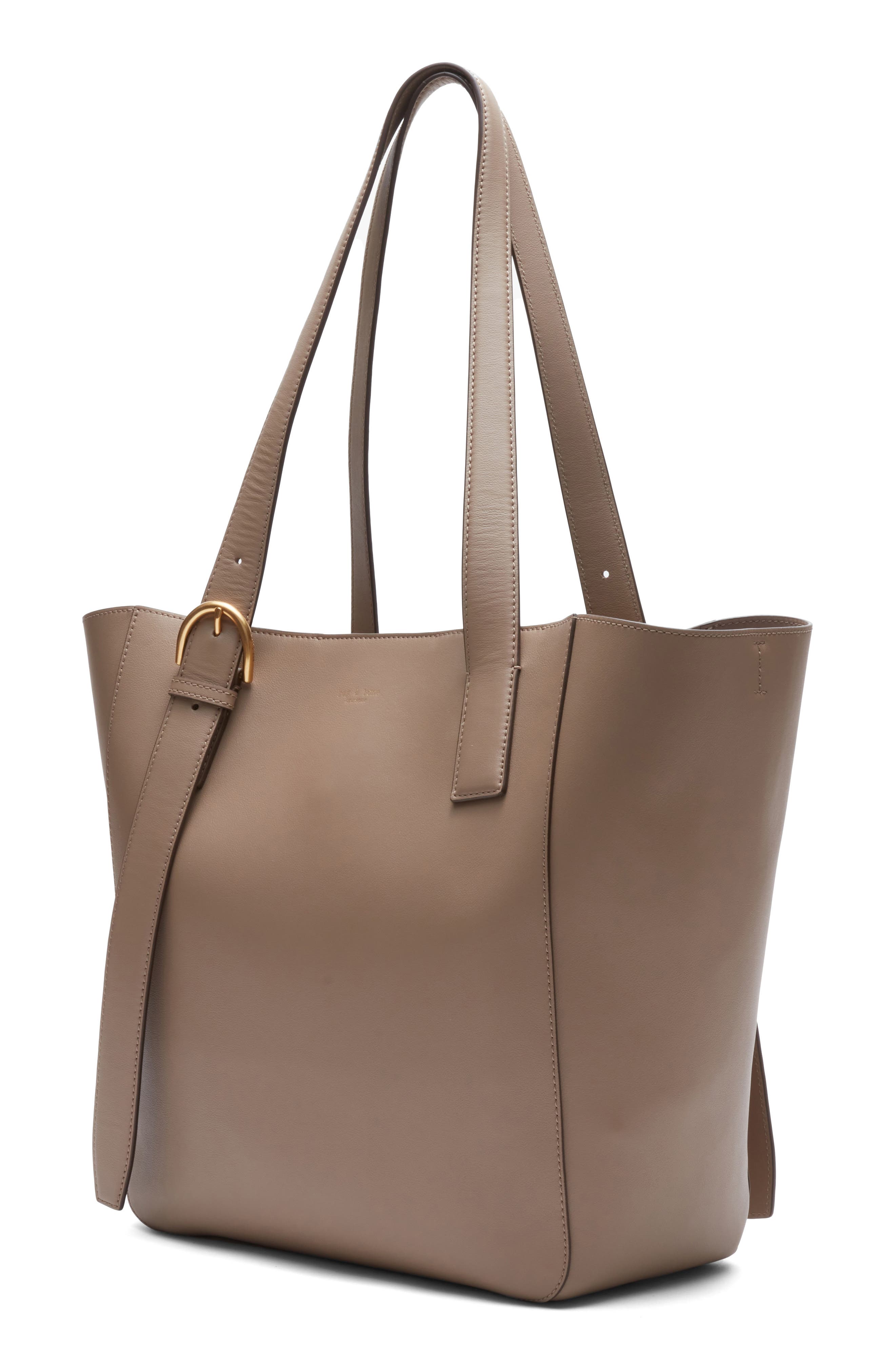rag & bone Parker Leather Tote, Alternate, color, Clay
