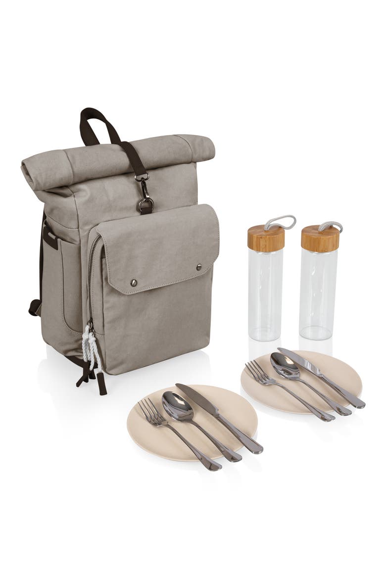 Carmel Picnic Backpack, Main, color, GRAY
