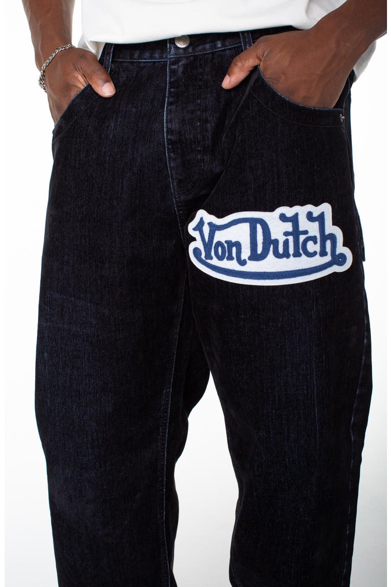Bandidos 2-in-1 Pocket Straight Leg Jean, Alternate, color, Marine Ink