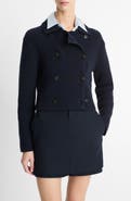 Vince Double Breasted Sweater Jacket
