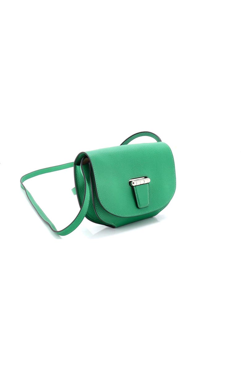 Pre-Owned Hermes Convoyeur Crossbody Bag Evercolor Mini, Alternate, color, Green