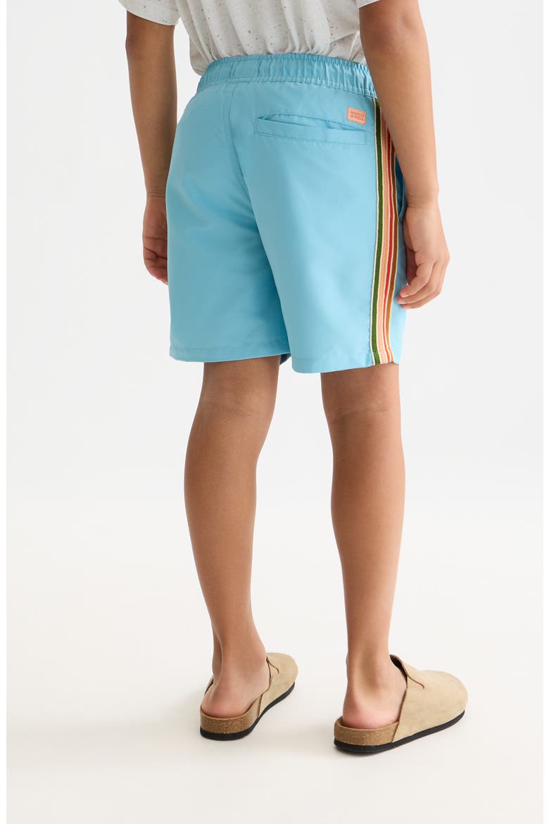 Kids' Midlength Magic Swim Trunks, Alternate, color, SUNS MILKY BLUE