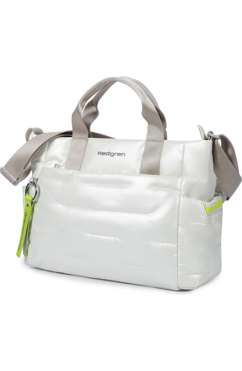Hedgren Softy Water Repellent Satchel, Alternate, color, Vaporous Grey