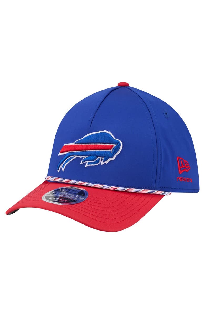 New Era Men's Royal/Red Buffalo Bills Rope M-Crown A-Frame 39THIRTY Flex Hat, Main, color, Royal