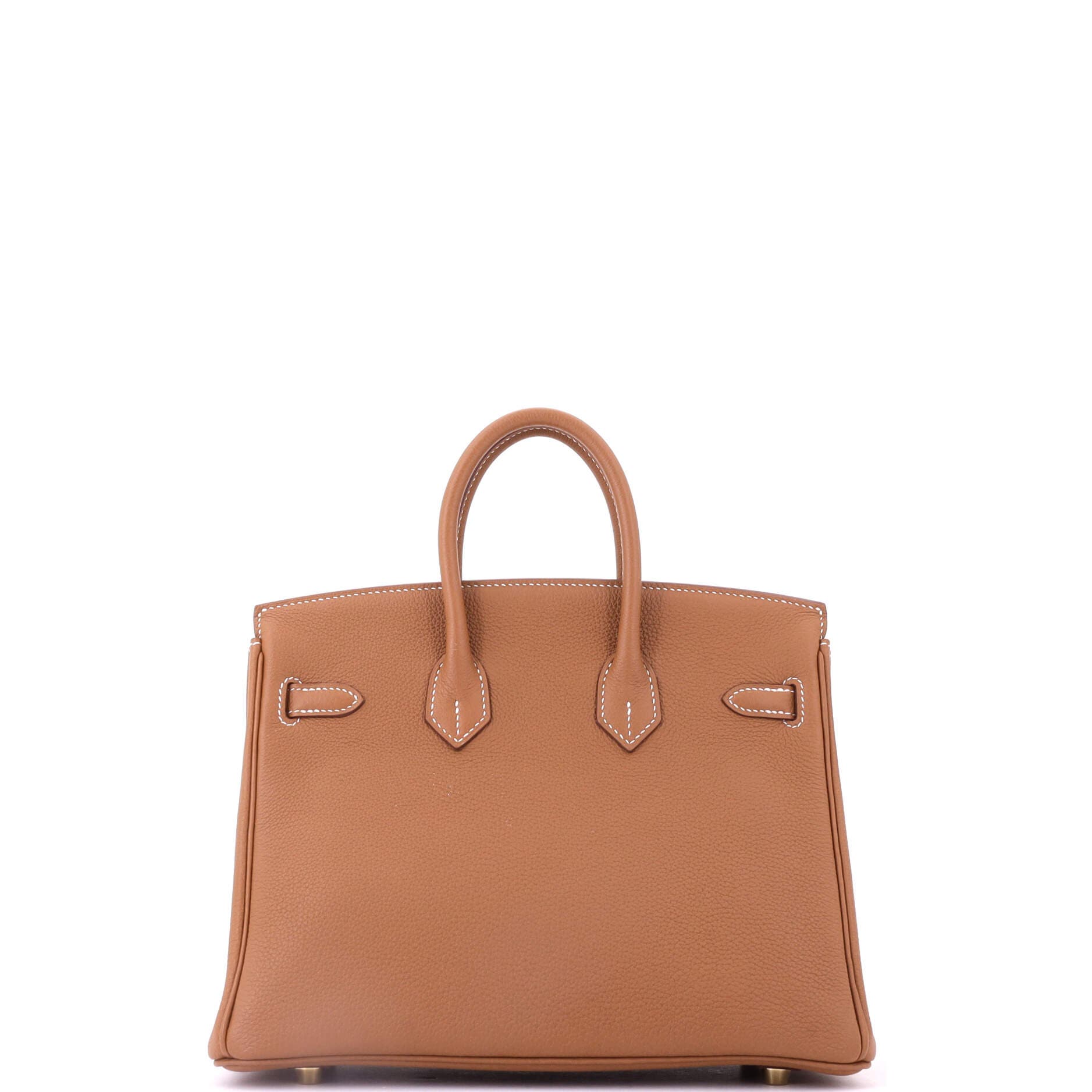 Birkin Handbag Brown Togo With Gold Hardware 25, Alternate, color, Metallic Gold