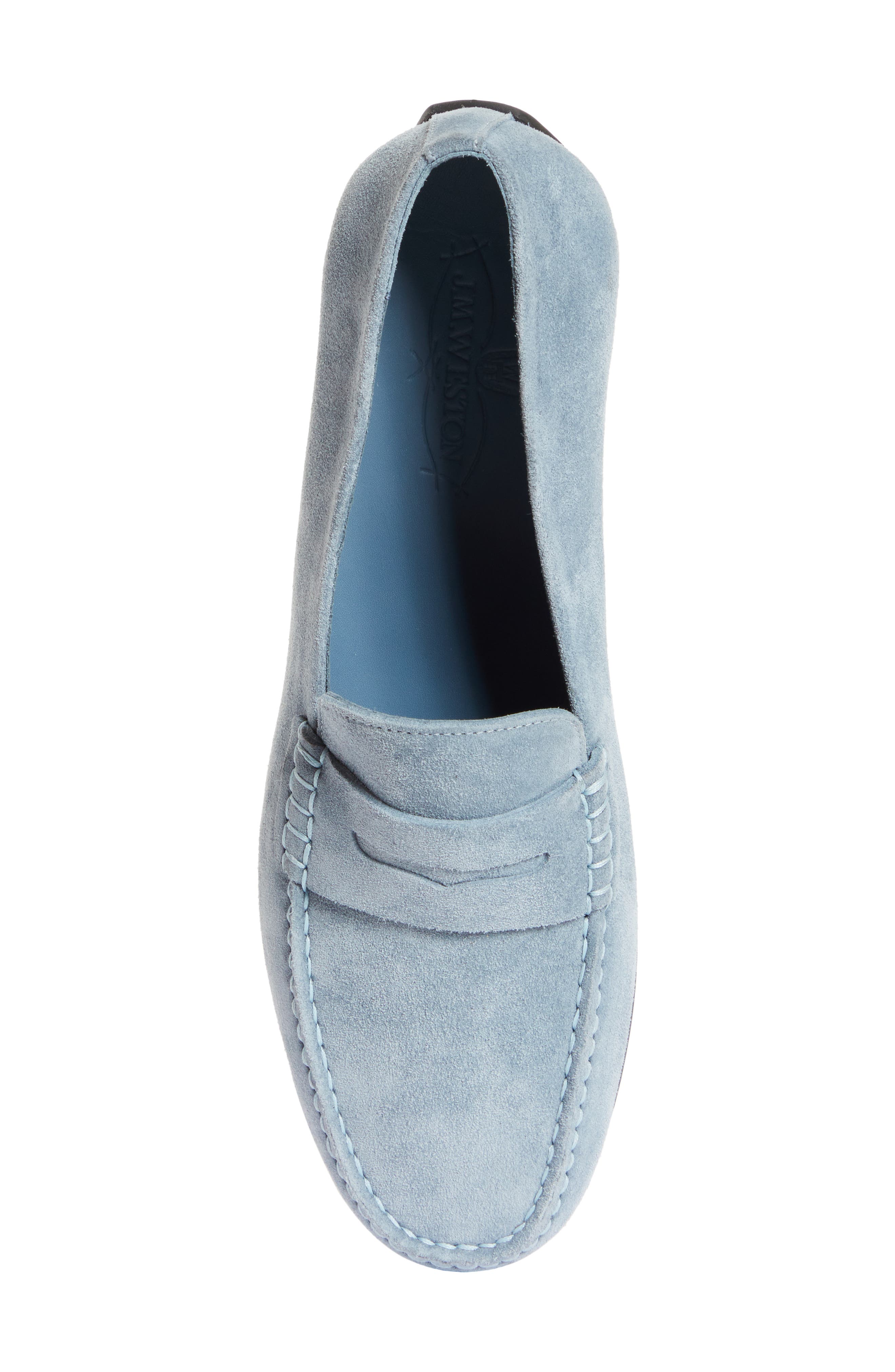 JM WESTON Warning Driving Penny Loafer, Alternate, color, 