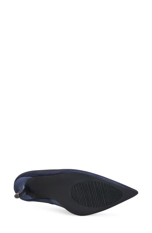 Azalea Wang Patricc Pointed Toe Pump In Blue