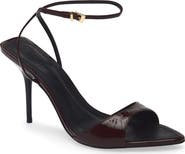 Schutz Elodie Ankle Strap Slide Sandal