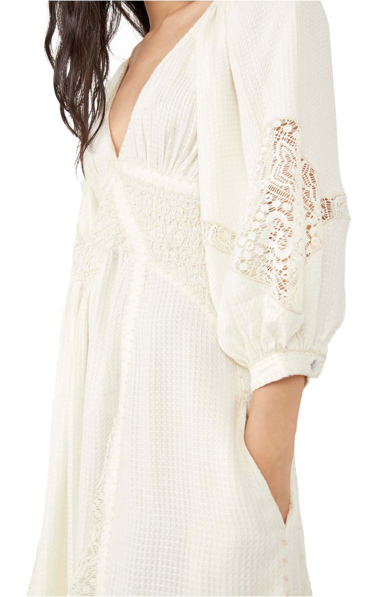 Free People Southwest Lace Long Sleeve Maxi Dress, Alternate, color,