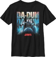Jaws Boys' Da-Dum Da-Dum Graphic Graphic Short Sleeve T-Shirt