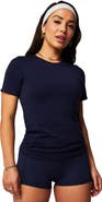 Fabletics Women's Feather Tech+ Short-Sleeve Top