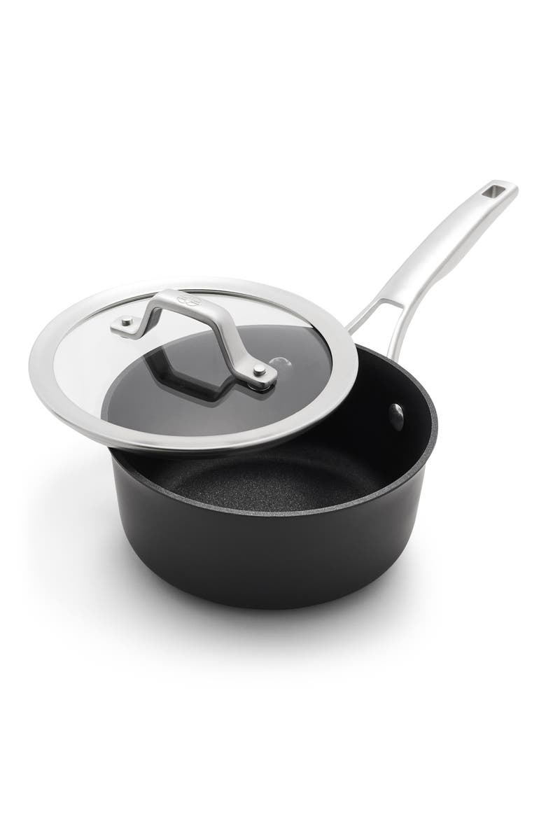 Premier 1.5-Quart Saucepan, Main, color, BLACK