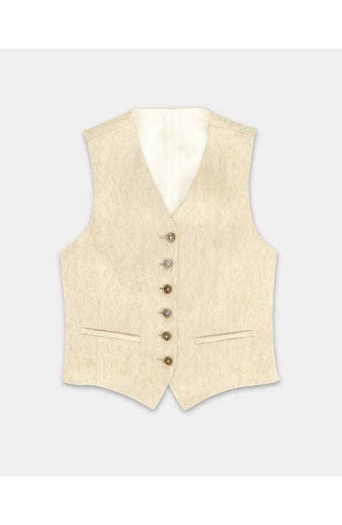 Demi Linen Vest