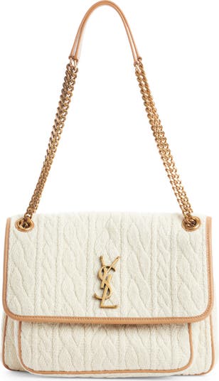 Saint Laurent Medium Niki Jacquard Shoulder Bag | Nordstrom