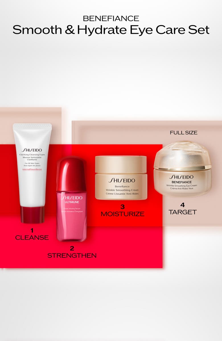 Shiseido Smooth & Hydrate Eye Care Set $145 Value, Alternate, color, 