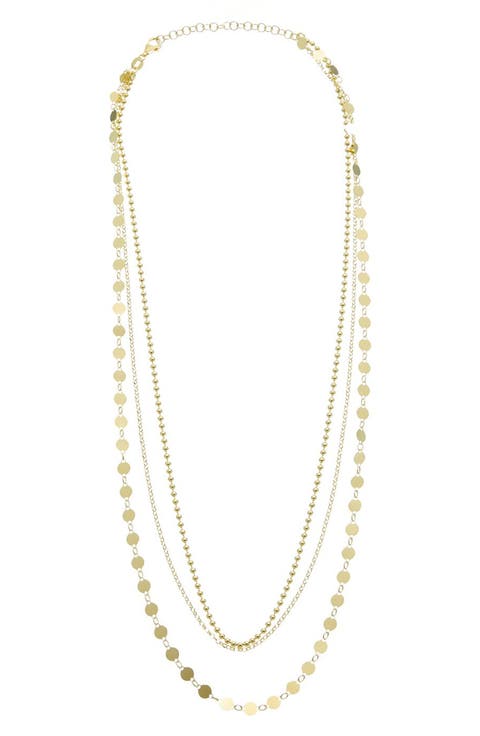 Multi Strand Layered Necklace