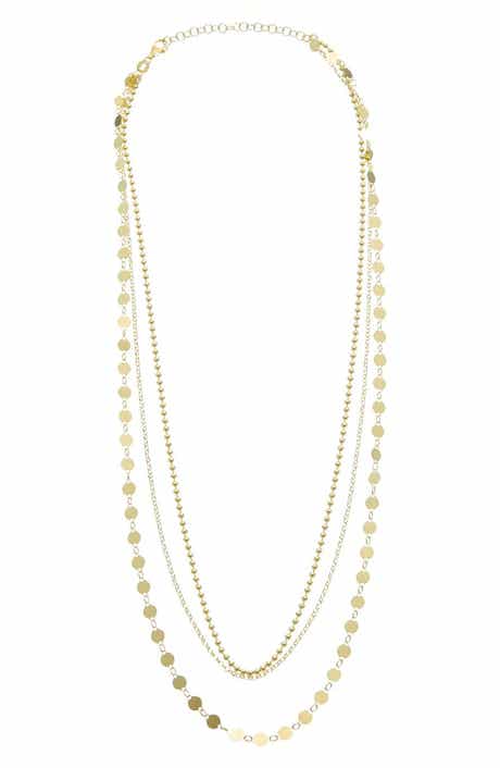 Multi Strand Layered Necklace