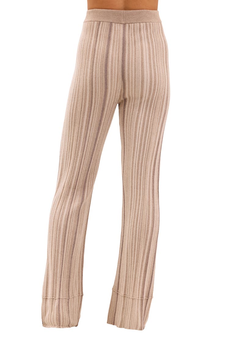 CozyChic® Ultra Lite® Rib Ankle Pants, Alternate, color, TAUPE MULTI