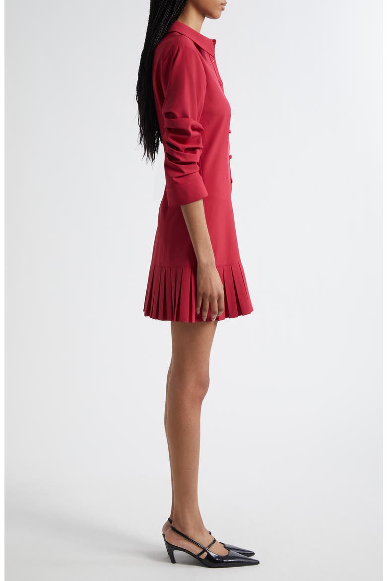 Lucilla Shirtdress, Alternate, color, BURGUNDY PLUM