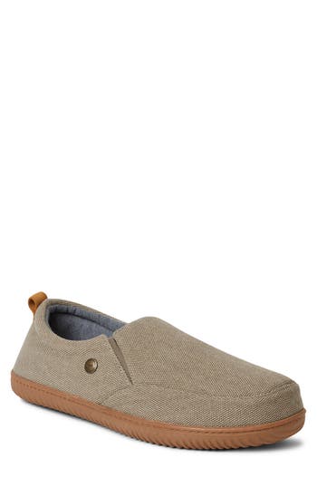 Dearfoams Alpine By  Zuri Faux Fur Lined Slipper In Brown