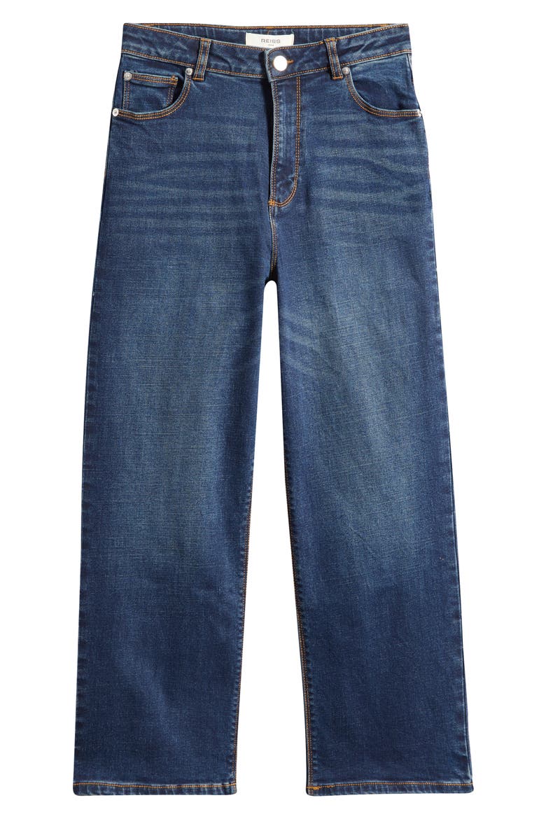 Kids' Scarlett Wide Leg Jeans, Main, color, INDIGO