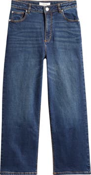 Reiss Kids' Scarlett Wide Leg Jeans
