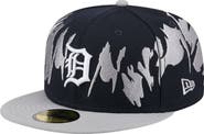 New Era Men's New Era Navy/Gray Detroit Tigers Retro Pattern 59FIFTY Fitted Hat